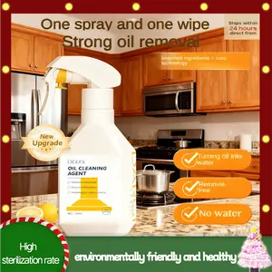 Multi-Purpose Cleaner- Effective MultiPurpose Cleaner with Spray Nozzle Spray & Towel for Kitchen, Household, Oven, Stove, Range Hood, Sink