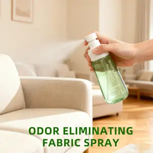 All-In-One Fabric Care Spray: Dual Odor Purification to Banish Hot Pot/Sweat Odors + Anti-Static, Wrinkle Removal & Long-Lasting Fragrance (For Clothes, Couches & Bedding)