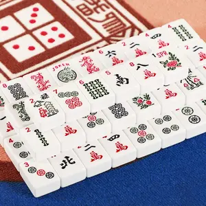 American Mahjong Tiles Set, Includes 166 Pieces, Pure, Ideal for Games and Entertainment, Durable and High-Quality Design