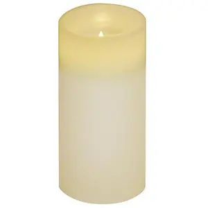 Brite Star 3" x 6" Flameless Ivory Candle
