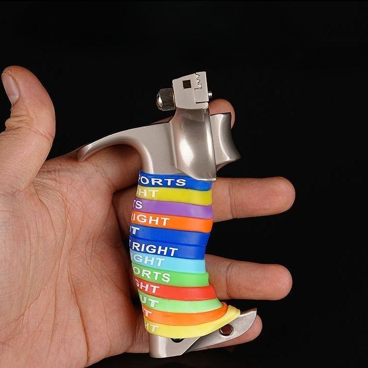 Professional archery set for Adults - Outdoor High Velocity Fishing with 100 Mud Balls & 2 Sets of Rubber Bands, Includes 8 Rainbow Rings,archery set