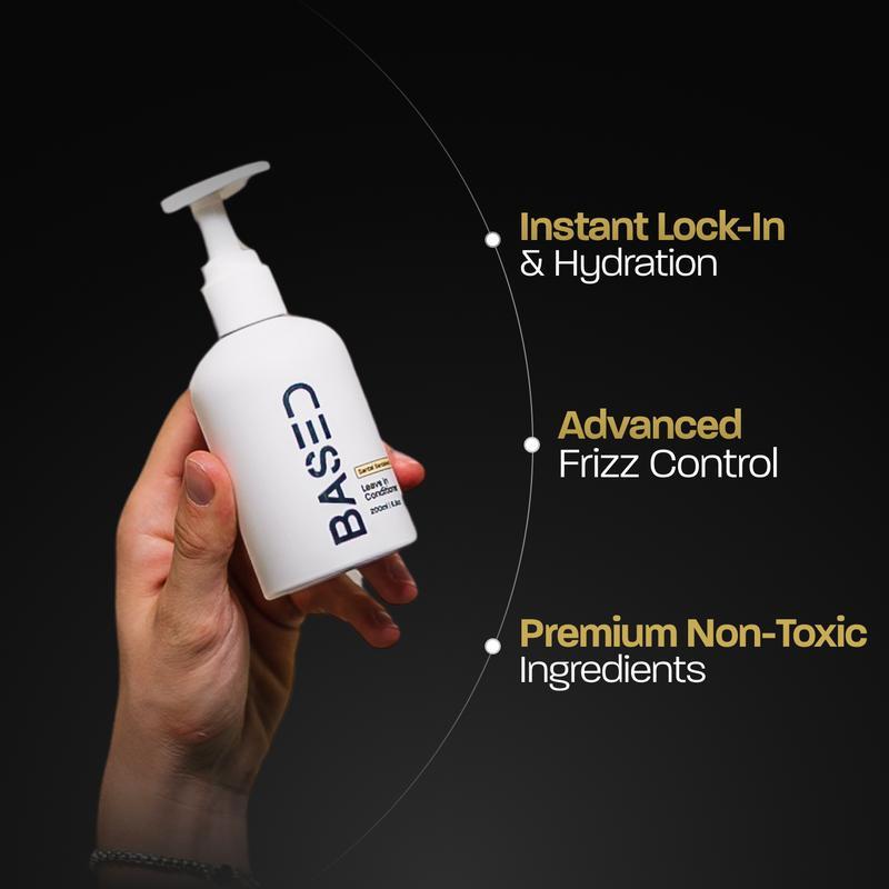 BASED Leave-in Conditioner Sanal Sandalwood 200ml Instant Hydration Anti-Frizz Simple Effective Best Seller for Hair Care