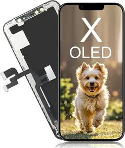 EFAITHFIX XLX for iPhone X OLED Screen Replacement Kit, 5.8 inch 3D Touch Screen Display Digitizer Frame Assembly, with Waterproof Adhesive for iPhone X/10 A1865, A1901, A1902, A1903（No Tools Kit）