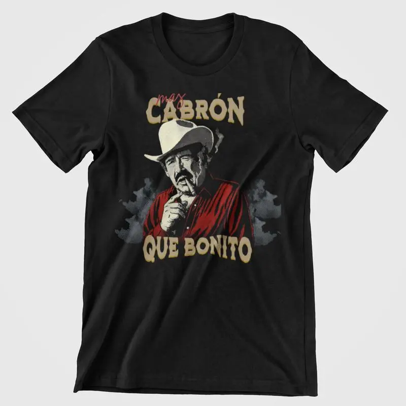 Cabrón Que Bonito T-Shirt, Graphic Paulino Shirt, Full Size, Spanish Quote Shirt, Casual Streetwear Unisex Top, Vintage Mexican Streetwear Unisex Shirt