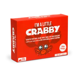 I'm A Little Crabby by Exploding Kittens - Family-Friendly Party Game - A Game of Secret Signals - 4-10 players - Ages 7 and Up