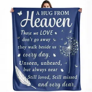 A Hug from Heaven Blanket Memorial Remembrance Comfort Throw