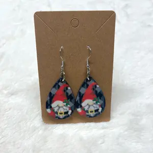 Christmas Sublimation Earrings