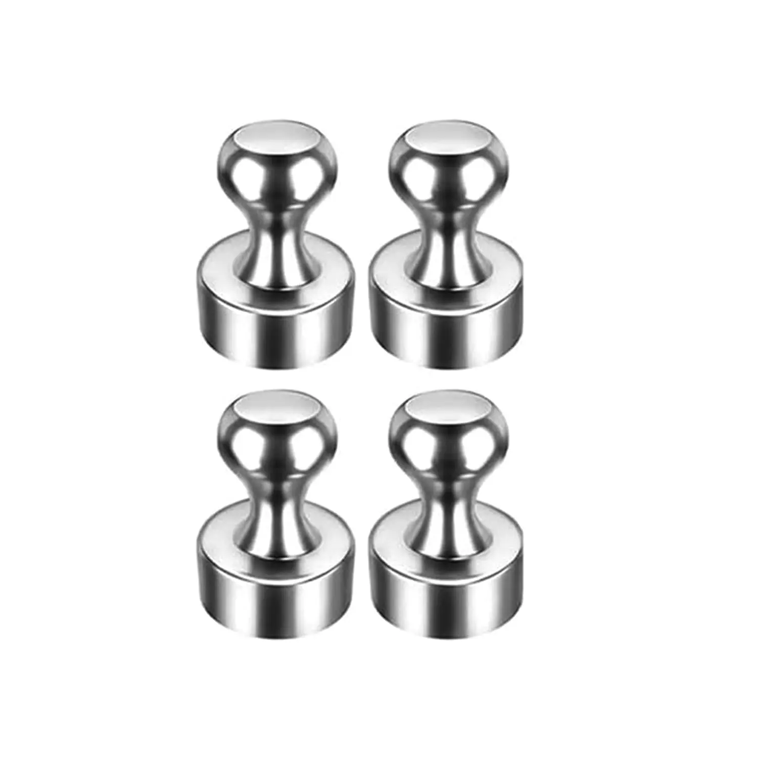 CITIE125 Magnetic Pins Pegboard with Storage Box - Strong Hold Very Strong Conical Magnets for Whiteboard Adhesion (Pack of 4)