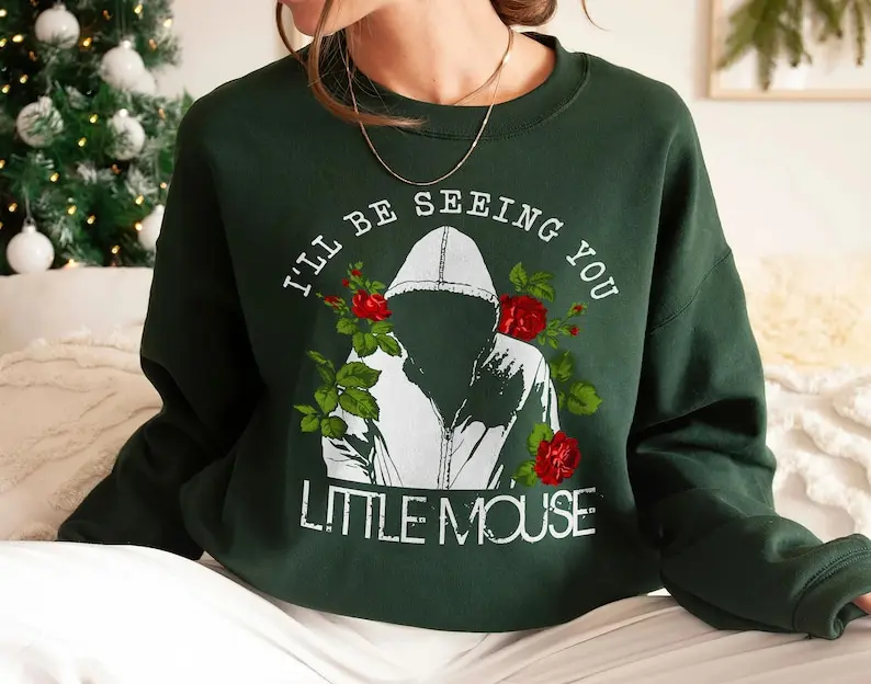 I'll Be Seeing You Soon Little Mouse Shirt, Haunting Adeline Merch, Zade and Adeline HD Carlton Shirt