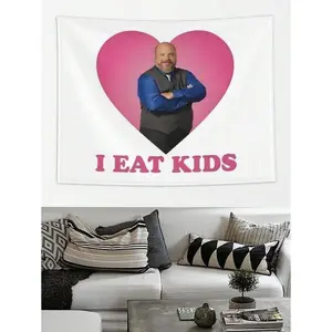 Funny Bertram Tapestry - Aesthetic Meme Wall Hanging For Bedroom & Living Room - Party Decor & Art Poster Gift For Teen Boys Girls, College Dorm, Wall Tapestry Decoration Print Christmas Multicolor