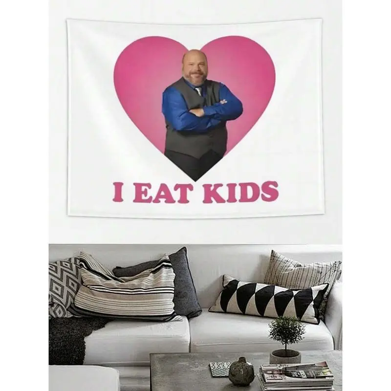 Funny Bertram Tapestry - Aesthetic Meme Wall Hanging For Bedroom & Living Room - Party Decor & Art Poster Gift For Teen Boys Girls, College Dorm, Wall Tapestry Decoration Print Christmas Multicolor