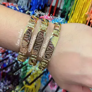 Personalized name Engraved Esclavas