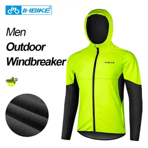 INBIKE Men Windbreaker Jacket Hooded