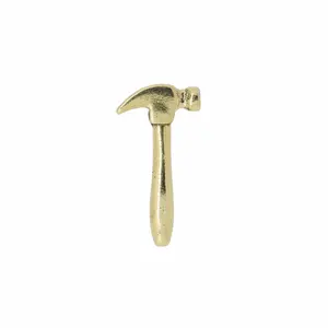 Hammer Gold Lapel Pin