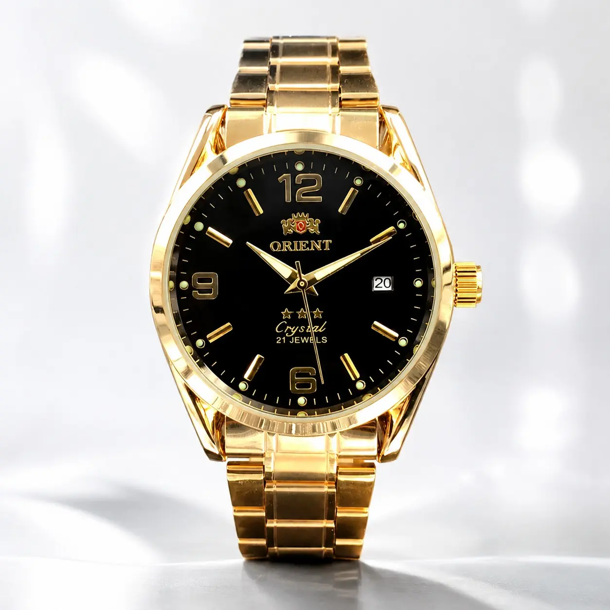 Oriental double lion men's fashion watch, 1214g series model a