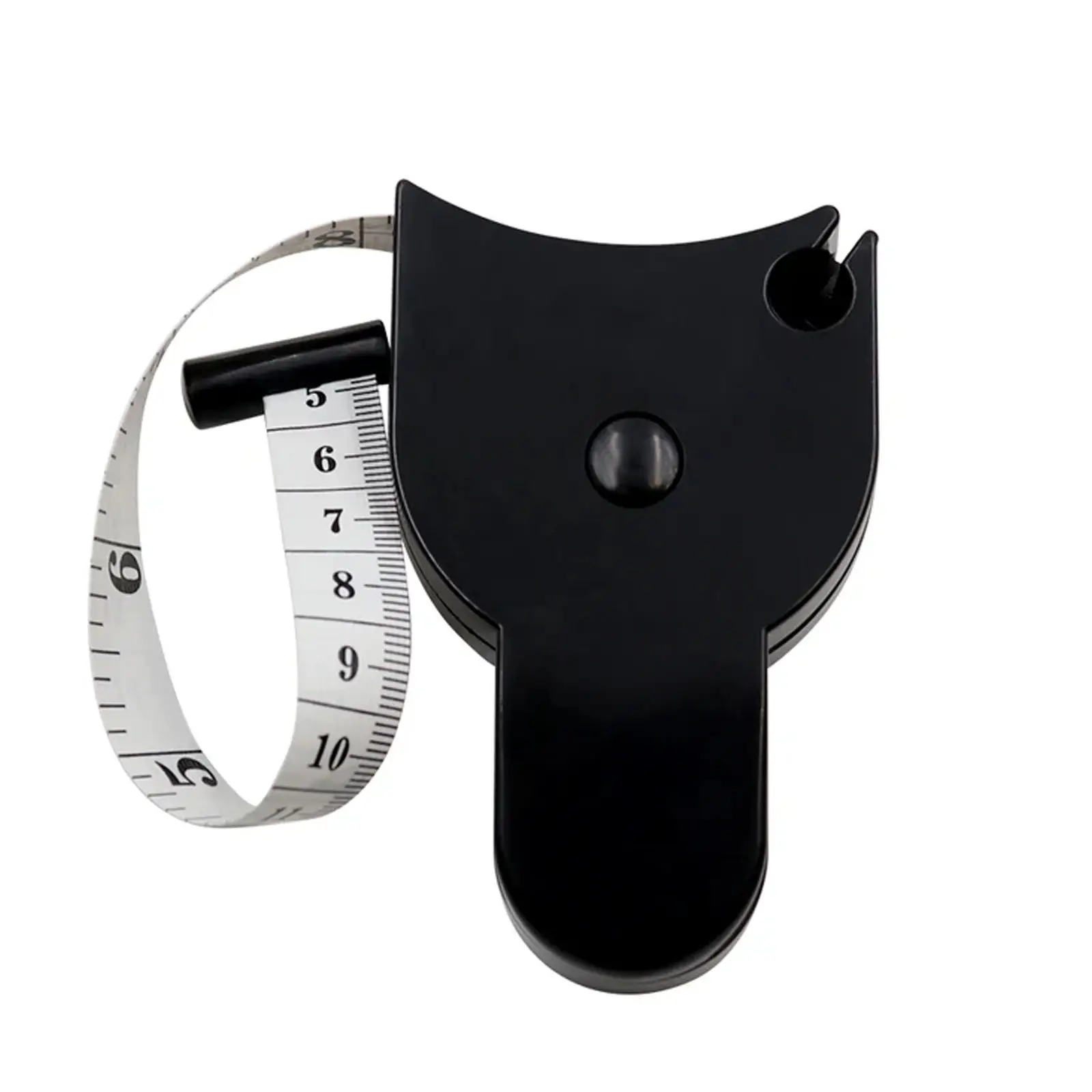 Automatic Retractable Tape Measure, Flexible & Durable 60 Inch Body Measuring Tape, Self Locking Tape Measure, Precise Waist Measuring Tool for Home