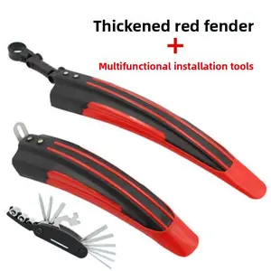 Bicycle fender rain fender dead fly universal mountain bike rear fender mud removal mud tile riding equipment accessories