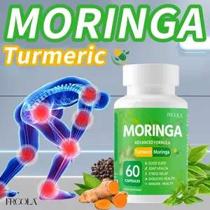 Cápsulas de Moringa - Suplemento de Moringa para una Vida Saludable de las Mujeres - Suplementos Dietéticos Diarios Naturales