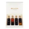 BellaVita Luxury's Perfume Gift Set for Men | 4 Luxury Minis | Long Lasting | G.O.A.T, Oud, CEO Man, Klub Man| Eau De Parfum | Portable Perfume Kit | Perfect Gift for Men