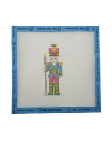 Lizzy Claire's Happy Neighborhood Nutcracker - 18 mesh - 8 x 8 - Needlepoint Canvas