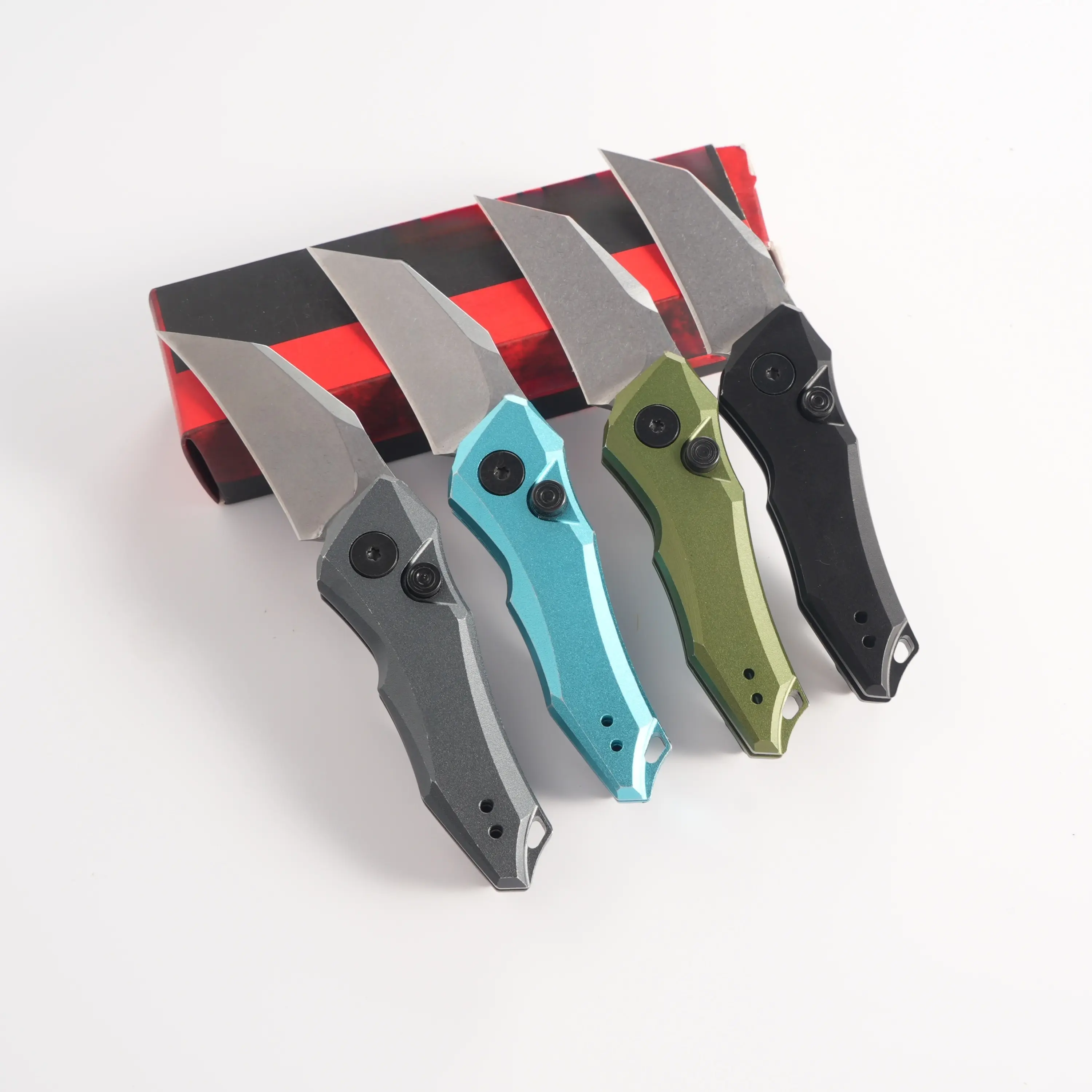 1pc 7350 folding knife, aluminum alloy handle, high-quality EDC small folding knife, lightweight multifunctional pocket knife, essential for kitchen, a good choice for camping, fishing and travel, men's gift