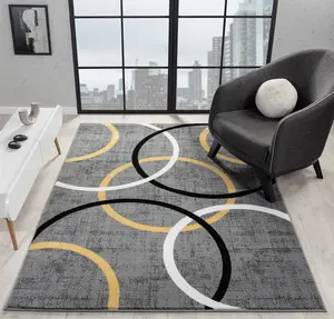 Sam's Rugs Ultra Soft Area Rug - Modern Abstract Design for Indoor Living Room & Bedroom - Stain Resistant, Easy to Clean