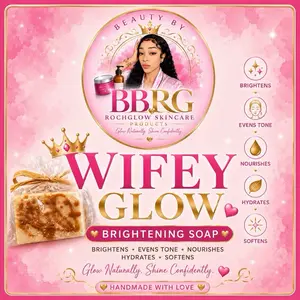 Beautybyrochglow wifey face and body soap