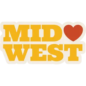 HEARTlandia Midwest Magnet | Model with Unique Design and Brand Identity