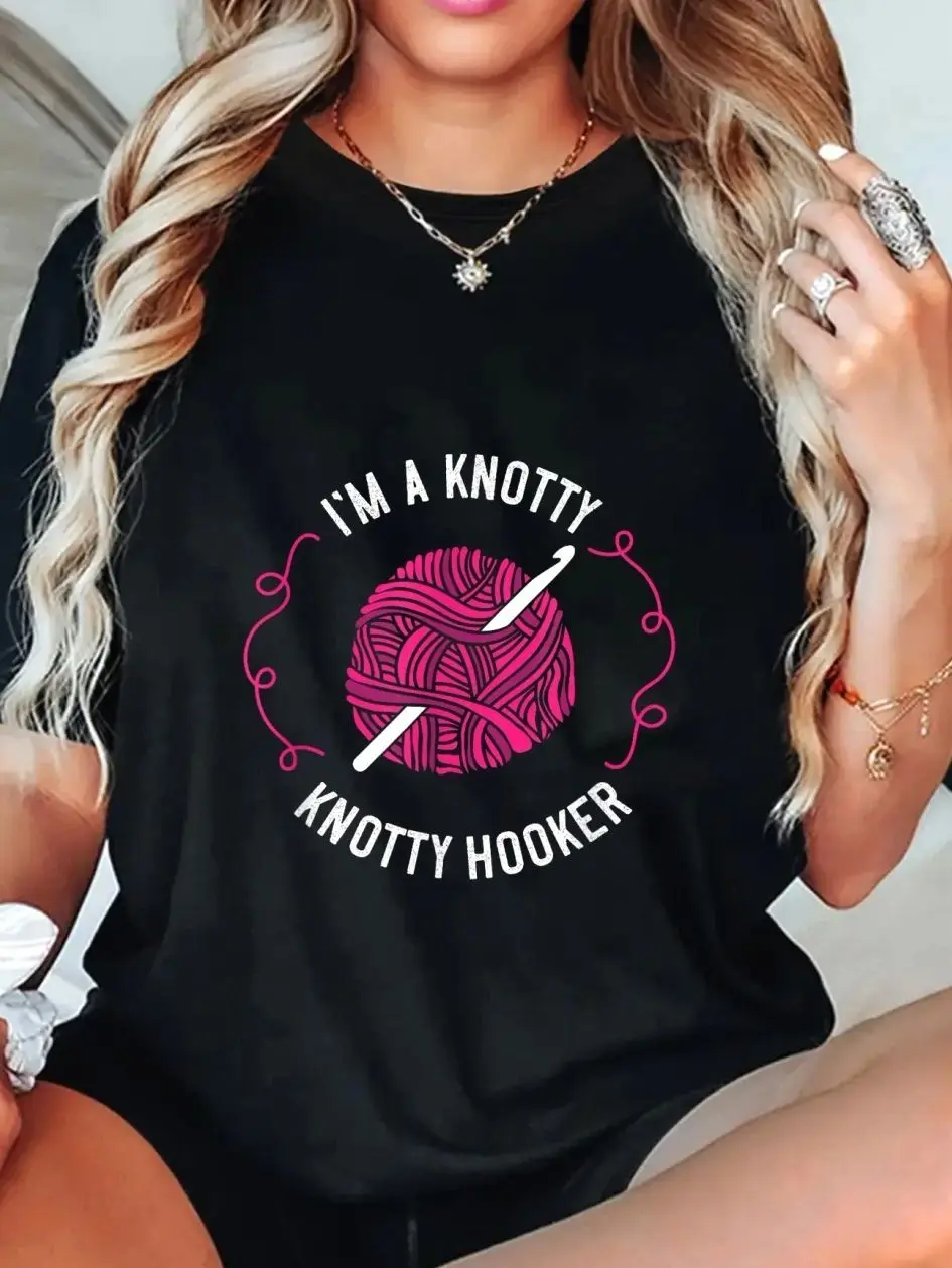 100% Cotton Funny Crochet Shirt. Crocheting Tshirt, Gift for Crocheter