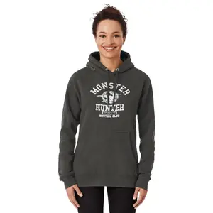 Monster Hunter Hunting Club ! Pullover Hoodie - Size S-5XL Unisex H2Y