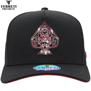 FERRETI HATS PREMIUM FT94 DANGEROUS CAP Metal Pin