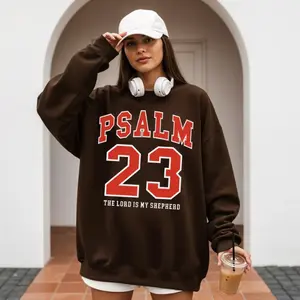 Psalm 23 Shirt, The Lord Is My Shepherd Sweatshirt, Bible Verse Sublimation, Christian Football Jersey T-Shirt, Faith Jesus Worship