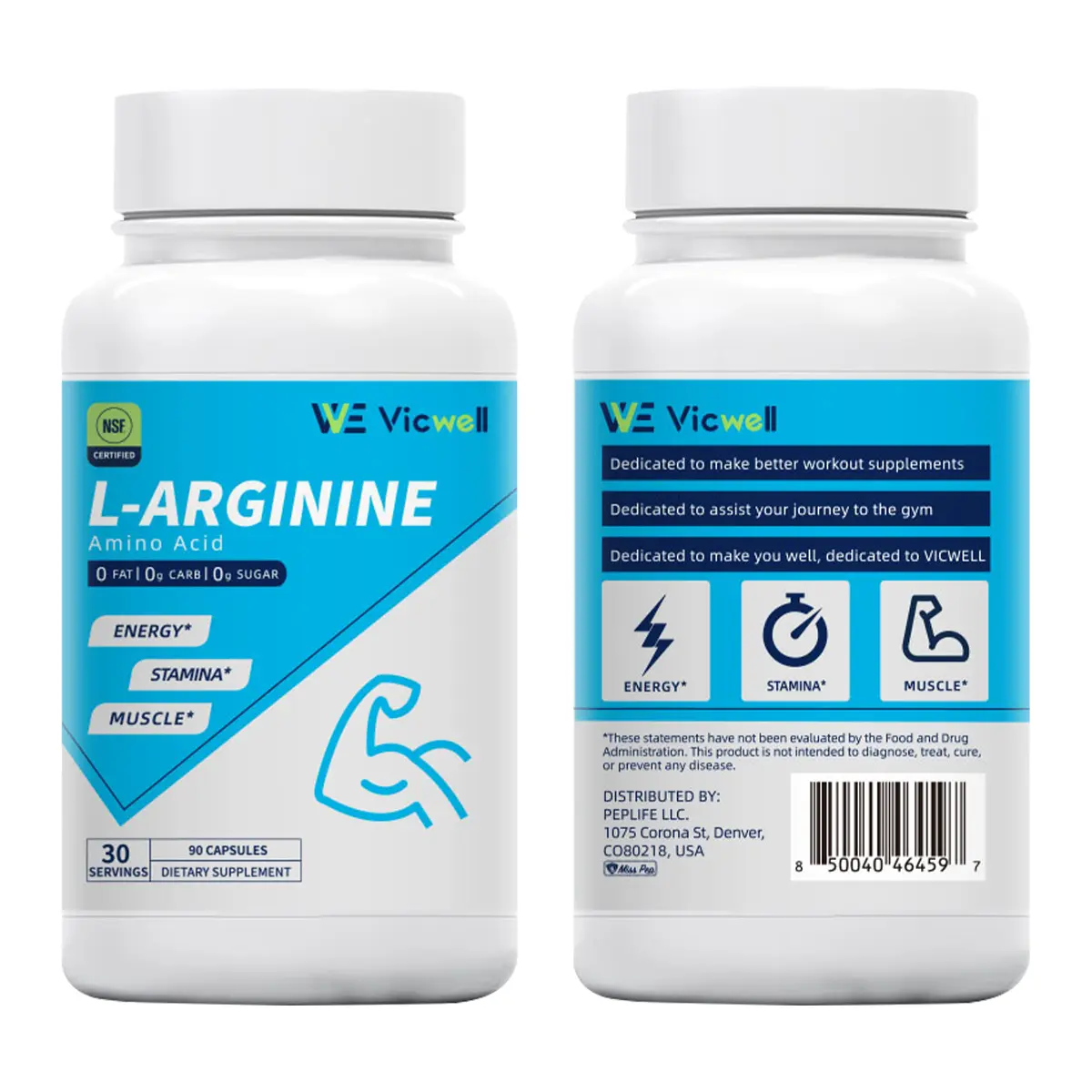 L-Arginine 1,800 mg, Nitric Oxide Precursor*, Amino Acid, 90 Tablets Edible Dietary Healthcare Fitness Optimum
