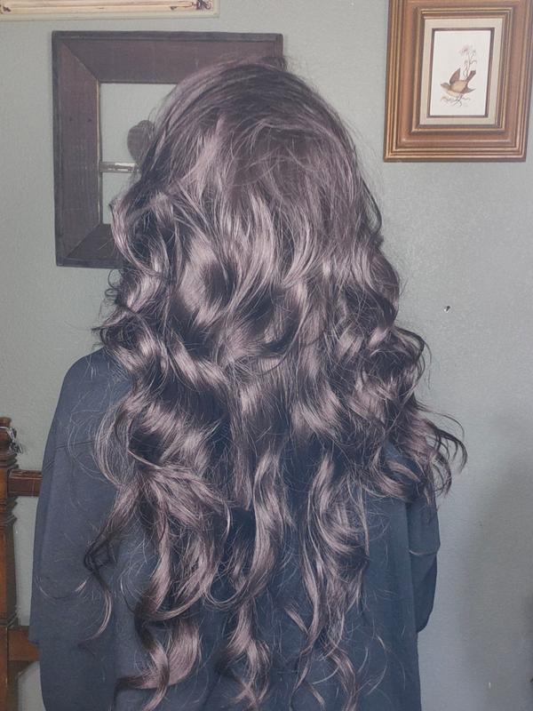 NEW RELEASE CARKIRA Cecy with the Scandi 24-26" in the Violet Washed Dark Brunette 13x6 Lace Front Wig with Medium Cap