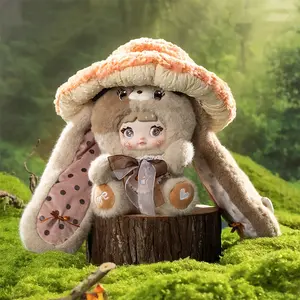 TOPTOY Nommi Mushroom Hat Series 400% Scale Plush Blind Box – Official Collectible, Unique Home/Office Decoration, Must-Have New Year & Holiday Gift for Fans,Valentine's Day Gift