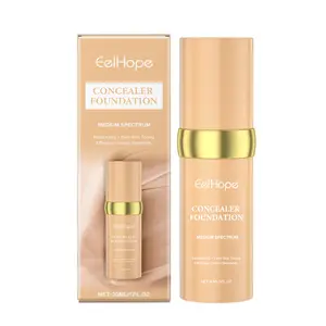 Eelhope Moisturizing Liquid Foundation, Moisturizing Moisturizing Light Skin Care Liquid Foundation