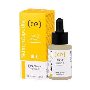 Skincyclopedia Pure Vitamin C Face Serum – Anti Aging Facial Serum with Vitamin C, Brightening Serum for Dark Spots, Even Skin Tone, Eye Area, Fine Lines & Wrinkles.