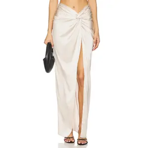 Mother of All Chisa Skirt in Champagne