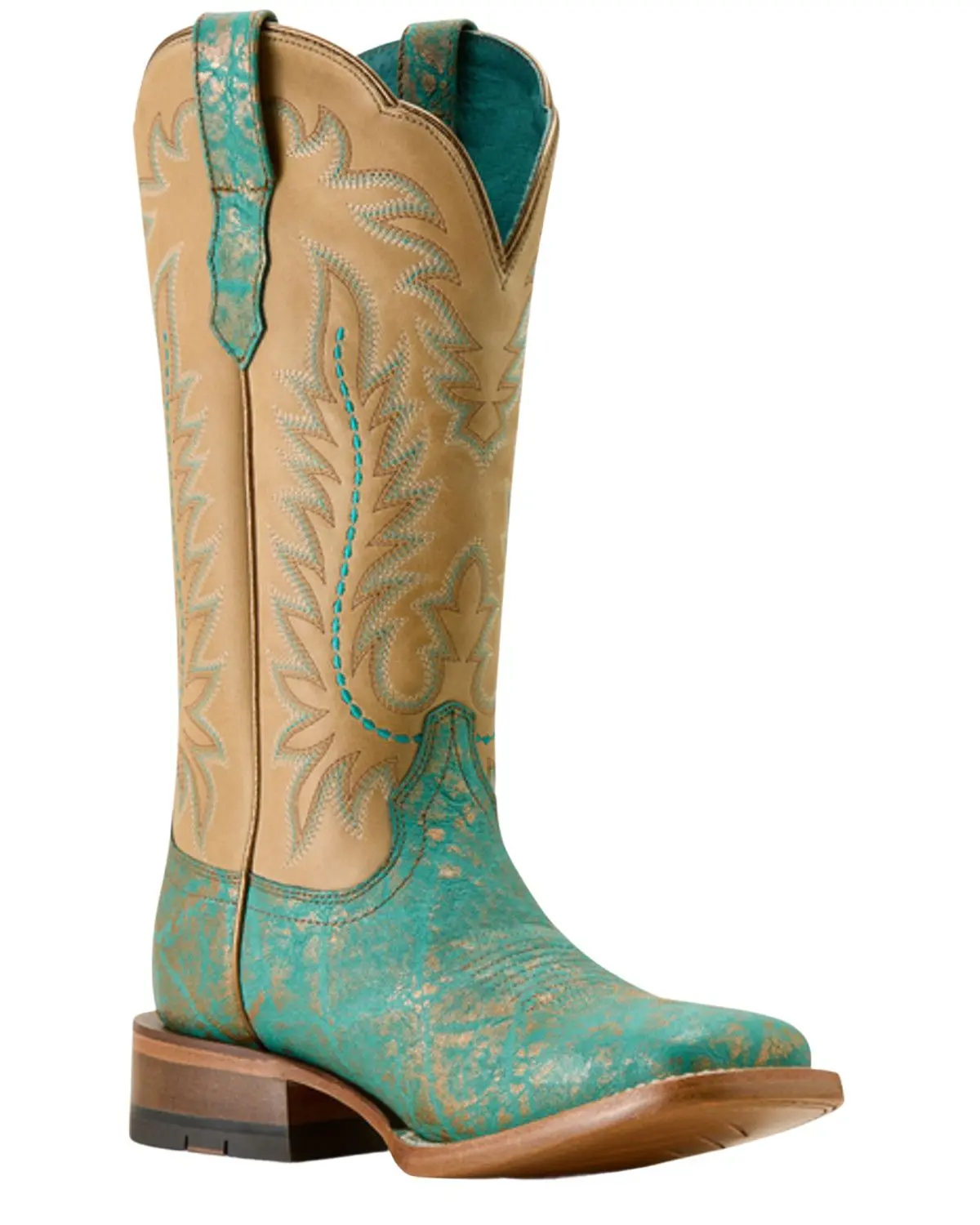 Ariat Women's Women'S Frontier Lily Elephant Print Western Boot Broad - 10063998