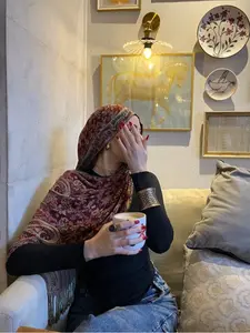 Women's Winter Scarf Ethnic Storm Elegant Paisley Jacquard Imitation Cashmere Scarf Shawl Autumn/Winter Casual Blanket Scarf Suitable for Daily Wearing Tassel Jacquard Scarf, Paisley Print Scarf, Paisley Woven Shawl, Pashmina Stone Pattern Muslim Hijab