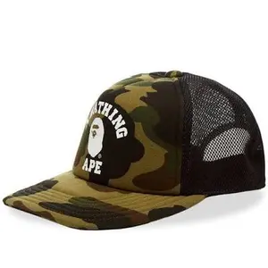 A Bathing Ape Camo Mesh Cap
