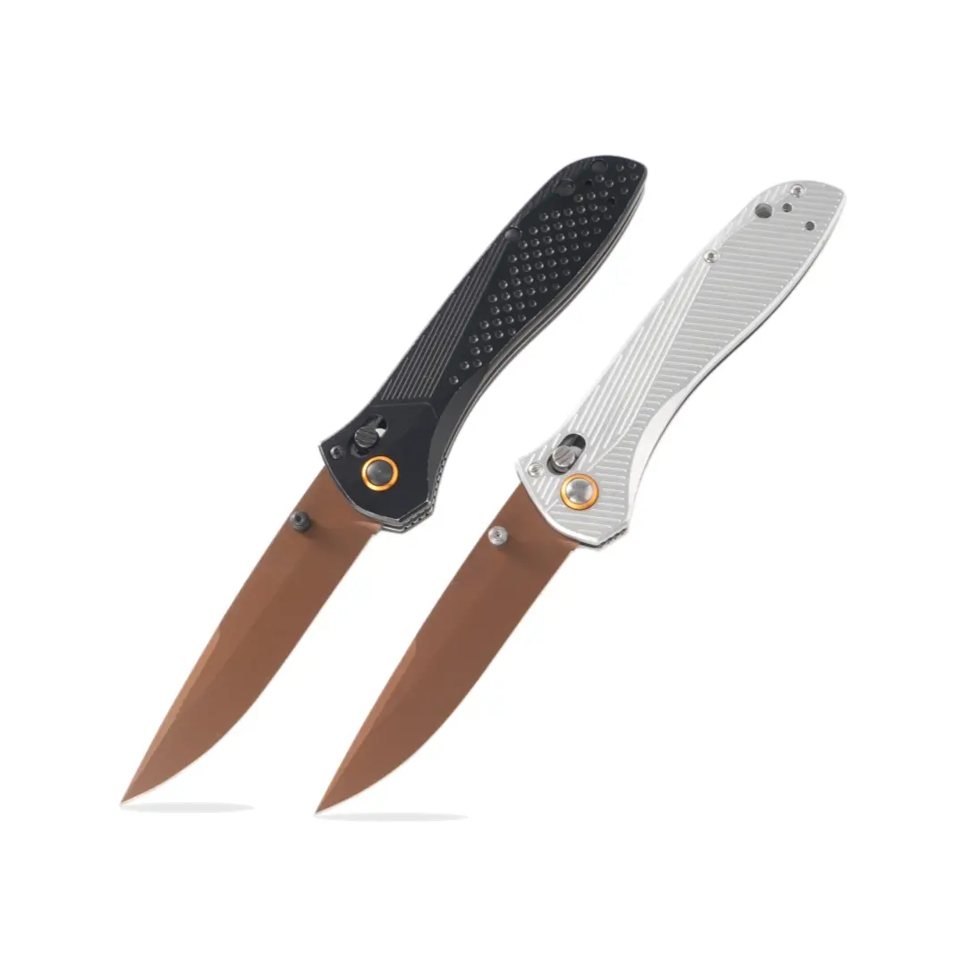 1pc 710 folding knife, aviation aluminum handle, high-quality fruit knife, pocket knife