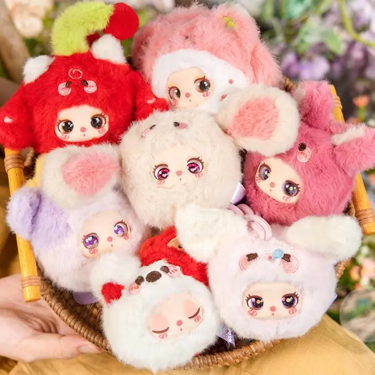 Baby Three-Lila's Zoo Mini Phone Lanyard Series Plush Adorable