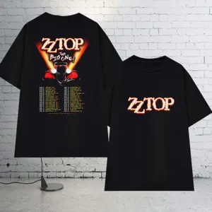 2026 ZZ Top The Big One Tour T-Shirt,  Fashion Cotton, Full Colors, Full Sizes, For Men, For Women