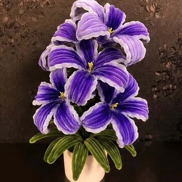 Velvet Blooms Deluxe Floral Arrangement