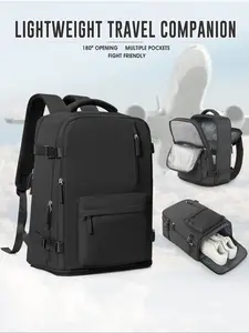Casual Large Capacity Travel Backpack, Multi-functional Computer Bag, Business Multi-functional Computer Bag, Overnight Travel Backpack, Travel Laptop Backpack, Multifunction Backpack, Airline Approved Backpack