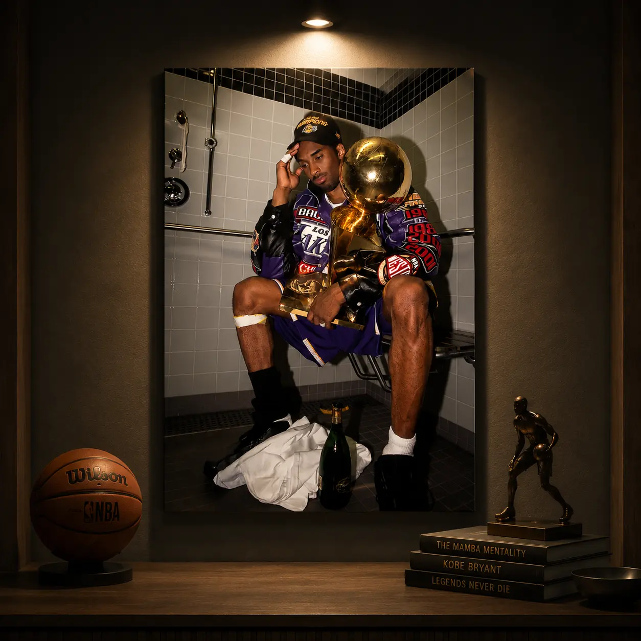 Kobe Basketball Poster Streetwear Wall Art Canvas For Home