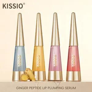 KISSIO PLUMP Lip Plumper,Maximum Plump with Ginger and Peptides,Extreme Lips Plumper,Hydrating,Lip Plumping,Lip Lines Care,Lips Gloss,0.3 fl oz