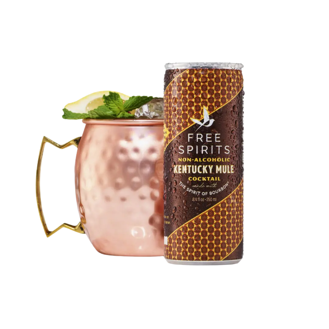 Free Spirits Non-Alcoholic Kentucky Mule Ready-to-Drink Cocktail
