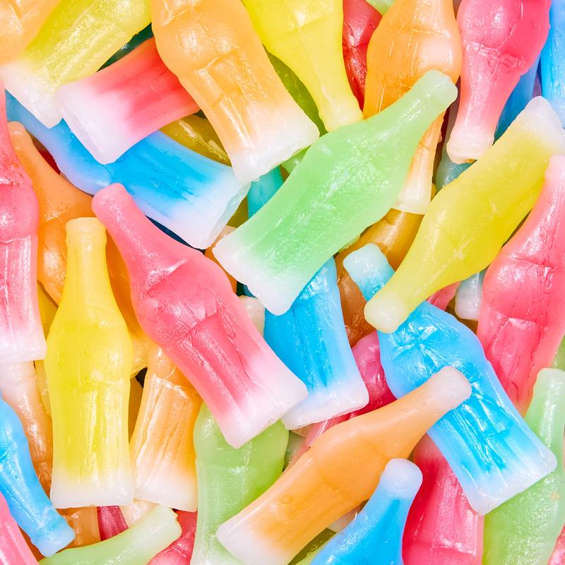 Wax Bottles Nostalgic Fun Candy Drink 1 Pound bag